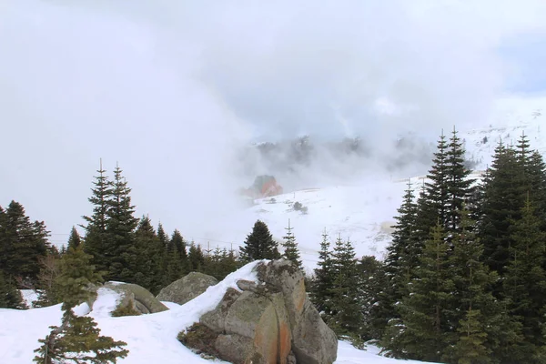 Der Höchste Punkt Ist Der Hügel Uludag 543 Der Region — Stockfoto