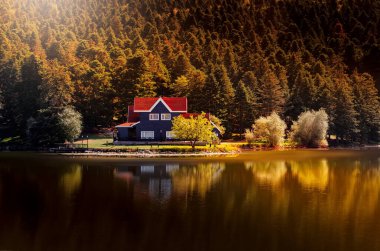 Golcuk Doğa Parkı, dağlık bir doğa parkı. Göl, orman, yürüyüş yolları ve piknik alanları var..