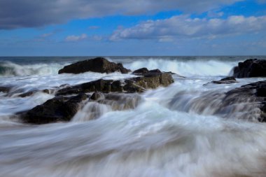 Karadeniz kıyısındaki Trakya 'da yer alan Neada' nın 22 kilometrelik bir plajı yok. Kasabadaki en popüler yer.