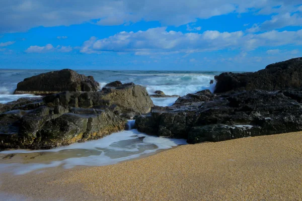Localizado Costa Mar Negro Trácia Neada Tem Uma Praia Local — Fotografia de Stock