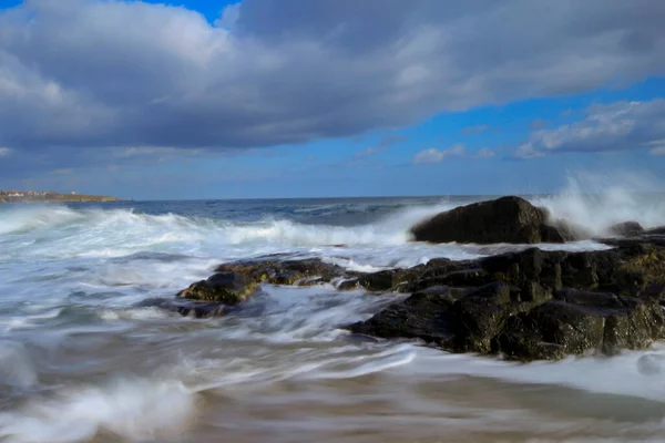 Situado Costa Del Mar Negro Tracia Neada Tiene Una Playa — Foto de Stock