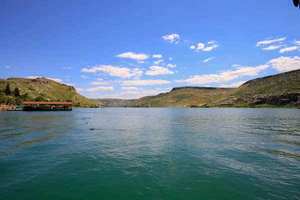 Halfeti District Sanliurfa Province Located West Sanliurfa — Stock Photo, Image