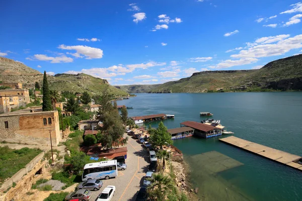 Halfeti Sanliurfa Ilinin Bir Ilçesidir Şanlıurfa Nın Batısında Yer Almaktadır — Stok fotoğraf