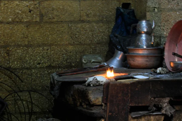 Bakrclar Ars Historical Bazaar Gaziantep Bazaar Got Its Name Copper — Stock Photo, Image