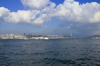 15 Temmuz şehit köprüsü ve bosphorus manzarası