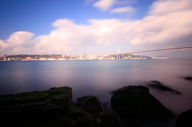 15 Temmuz şehit köprüsü ve bosphorus manzarası