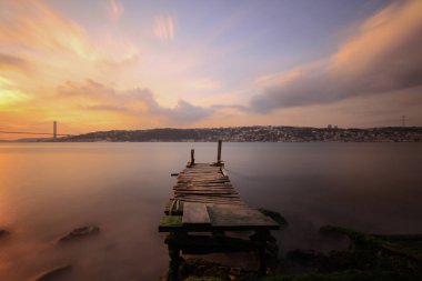 15 Temmuz şehit köprüsü ve bosphorus manzarası
