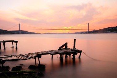 15 Temmuz şehit köprüsü ve bosphorus manzarası