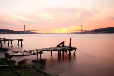 15 Temmuz şehit köprüsü ve bosphorus manzarası