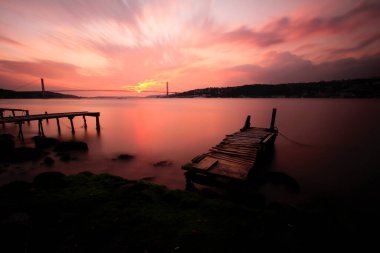 15 Temmuz şehit köprüsü ve bosphorus manzarası