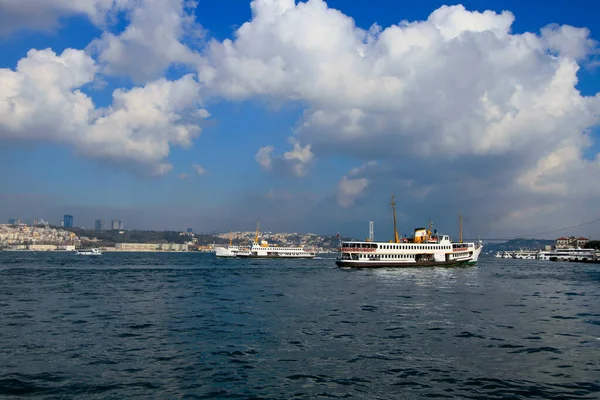 July Martyrs Bridge Bosphorus View — Stock Photo, Image