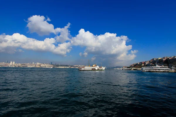 July Martyrs Bridge Bosphorus View — Stock Photo, Image