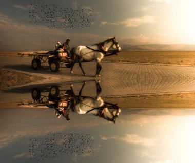 Kapadokya, 60 milyon yıl önce Erciyes, Hasanda ve Gllda 'nın milyonlarca yıl önce püskürttüğü yumuşak lav ve kül tabakalarının yağmur ve rüzgar tarafından aşındığı bölgedir..