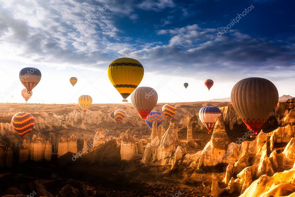 Cappadocia is the region that emerged 60 million years ago when the soft layers of lava and ashes erupted by Erciyes, Hasanda and Gllda were eroded by rain and wind for millions of years.
