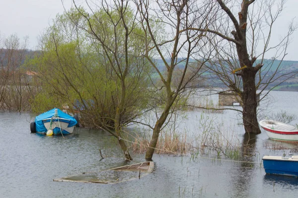 Durugl Istanbul Také Jezero Nachází Severozápadě Istanbulu Přibližně Města Lagunového — Stock fotografie