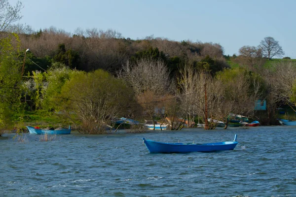 Durugl Istanbul Also Lake Northwest Istanbul Approximately City Lagoon Origin — Stock Photo, Image