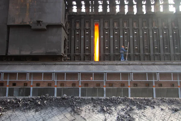 Kardemir Karabk鉄鋼業界 — ストック写真