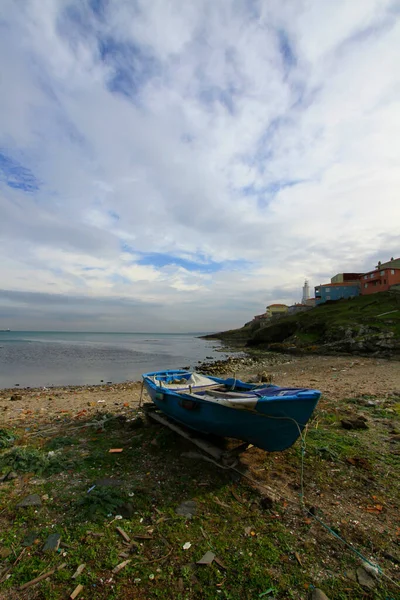 Saryers Leuchtturm Von Rumeli Der Leuchtturm Von Rumeli Dorf Aus — Stockfoto