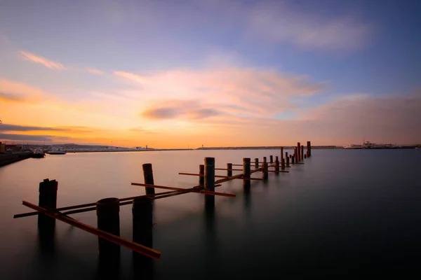 Saryer Rumeli Deniz Feneri Köydeki Yüzyıl Rumeli Deniz Feneri Sar — Stok fotoğraf