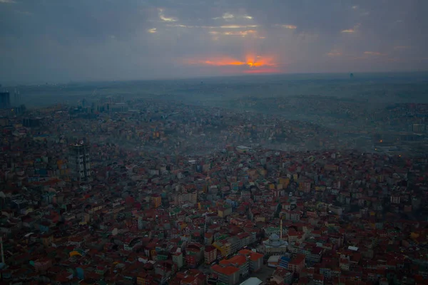 Istanbul Big City Airview Turkey — 스톡 사진