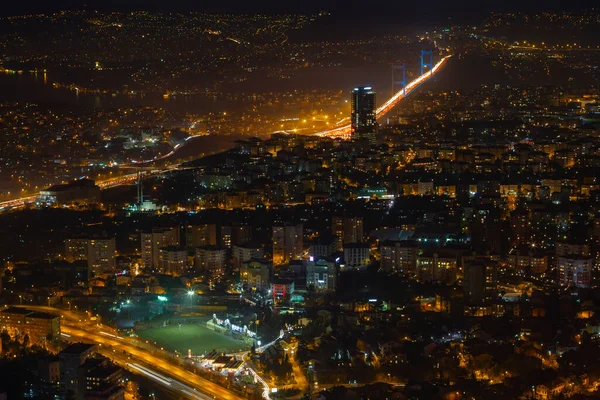 Istanbul Grande Ville Vue Aérienne Turquie — Photo