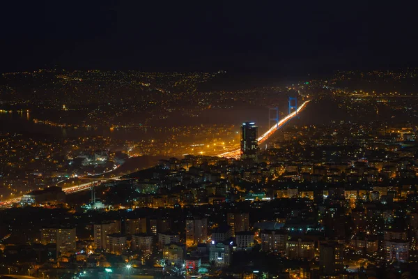 Istanbul Großstadt Luftaufnahme Türkei — Stockfoto