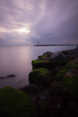 İstanbul 'un en güzel plajları / uzun pozlu fotoğrafçılığı
