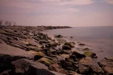 İstanbul 'un en güzel plajları / uzun pozlu fotoğrafçılığı