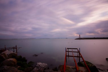 İstanbul 'un en güzel plajları / uzun pozlu fotoğrafçılığı