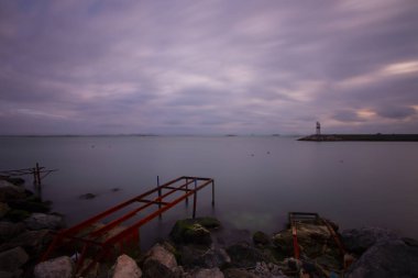 İstanbul 'un en güzel plajları / uzun pozlu fotoğrafçılığı