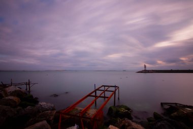 İstanbul 'un en güzel plajları / uzun pozlu fotoğrafçılığı
