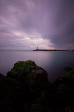 İstanbul 'un en güzel plajları / uzun pozlu fotoğrafçılığı