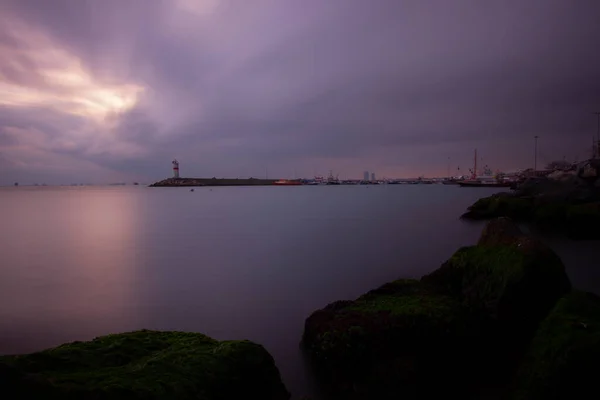 Les Belles Plages Istanbul Photographie Longue Exposition — Photo