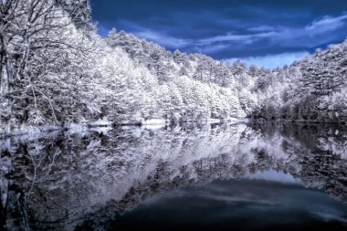 Kızılötesi filtreler görülebilir ışığı engelleyerek kızılötesi dalga boyuna ateş etmemizi sağlar. Atış tekniği ve maruz kalma ND filtresiyle yapılan çekimlere benzer..