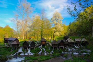 Jajce 'den birkaç kilometre uzakta Büyük ve Küçük Pliva Gölleri bulunur..
