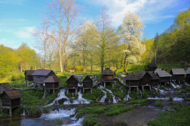 Jajce 'den birkaç kilometre uzakta Büyük ve Küçük Pliva Gölleri bulunur..