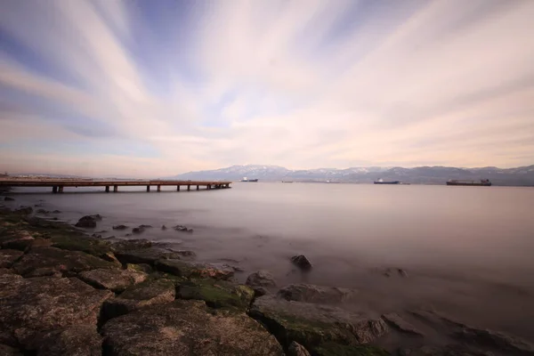 Kocaeli Seka Park Och Boomerang Formad Brygga — Stockfoto