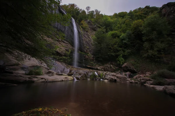 Die Suutu Wasserfälle Der Türkischen Provinz Bursa Liegen Vom Distrikt — Stockfoto
