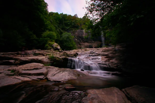 Suutu Falls Turecká Provincie Bursa Nachází Okresu Mustafakemalpaa Splňuje Potřeby — Stock fotografie