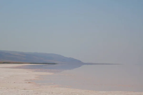 盐湖是土耳其第二大湖泊 — 图库照片