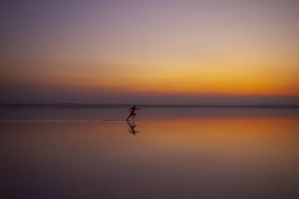 Lac Salt Est Deuxième Grand Lac Turquie — Photo