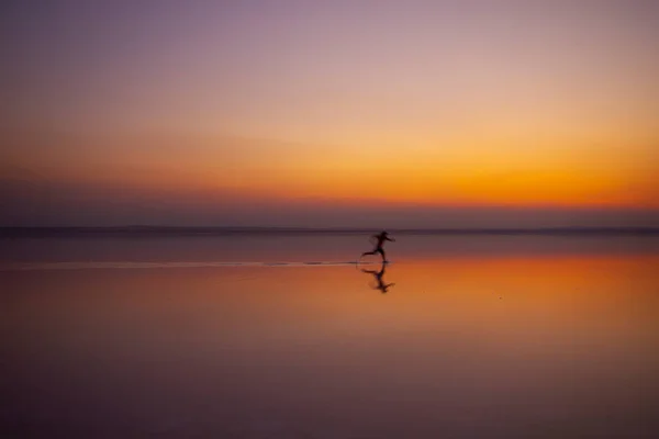 Lake Salt Segundo Maior Lago Turquia — Fotografia de Stock