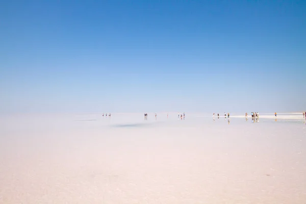 Jezero Salt Druhé Největší Jezero Turecku — Stock fotografie