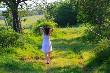 Igneada Ormanı ve Nehir. Türkiye 'nin Kirklareli ilinin Karadeniz kıyısındaki küçük bir kasaba. Manzaralı doğal güzellik.