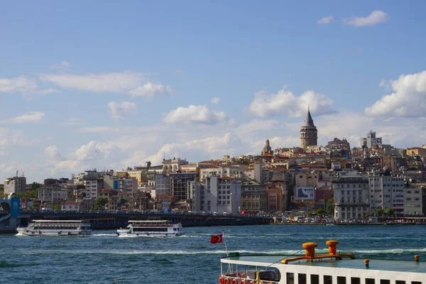 Old Historical Buildings Istanbul Marmara Sea — Stock Photo, Image