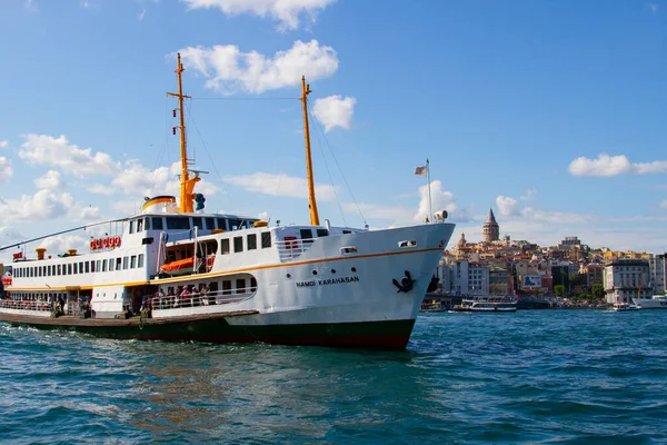 Stanbul Marmara Denizi Ndeki Eski Tarihi Binalar — Stok fotoğraf