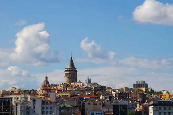 Staré Historické Budovy Istanbulu Marmarské Moře — Stock fotografie