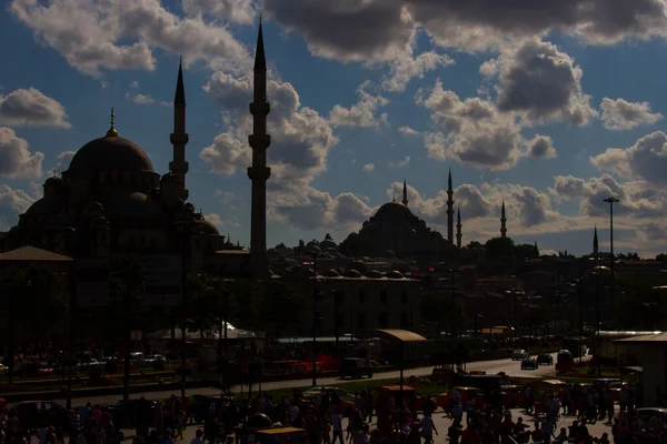 Vieux Bâtiments Historiques Istanbul Mer Marmara — Photo