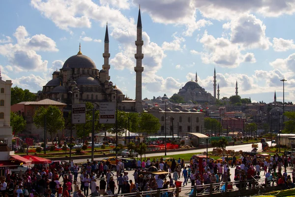 Oude Historische Gebouwen Istanbul Marmara Zee — Stockfoto