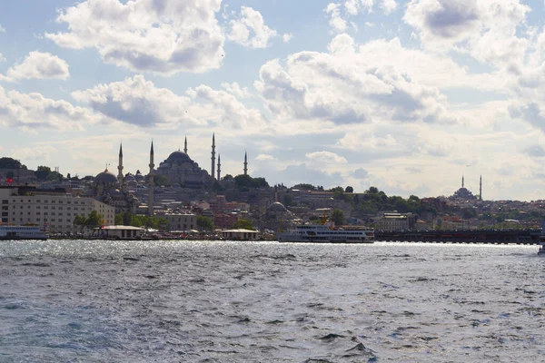 Stanbul Marmara Denizi Ndeki Eski Tarihi Binalar — Stok fotoğraf